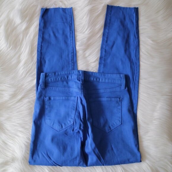 NWT L'Agence High Rise Cropped Blue Skinny Jeans Size 25 - Picture 5 of 8